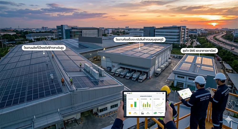 Energy X โซล่าเซลล์