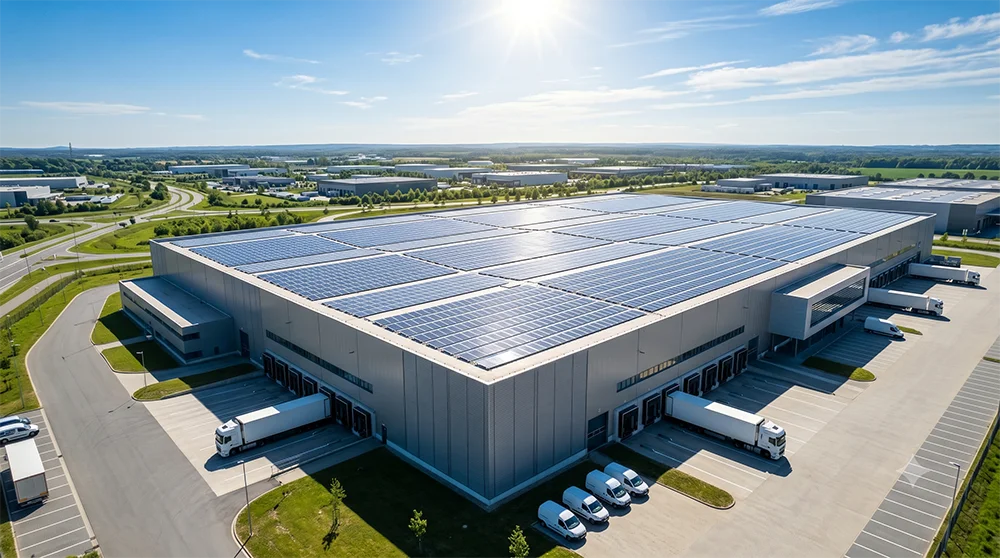 In depth look at installing solar panels in cold storage factories transforming cold storage factory roofs into a 24 hour electricity saving resource